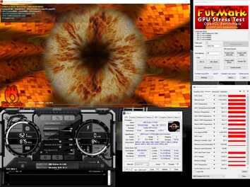 Prueba de esfuerzo FurMark (PT 120%)