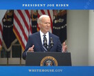 La administración Biden ultima enormes subidas de aranceles sobre los vehículos eléctricos, las baterías de litio y los paneles solares fabricados en China, entre otros productos. (Fuente: Whitehouse en YouTube)