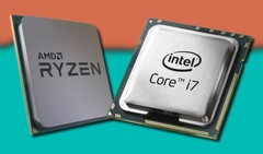 Intel ha conseguido recuperar cuota frente a AMD en las últimas cifras de uso de CPU de la encuesta de Steam. (Fuente de la imagen: AMD/Intel/Steam - editado)
