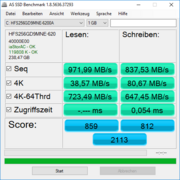 AS-SSD SK Hynix 256 GB