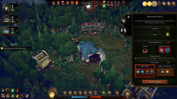 Una imagen que muestra a una criatura de *Against the Storm*.