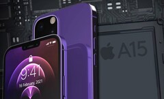 Se espera que el Apple iPhone 13 cuente con el SoC A15 que es fabricado por TSMC. (Fuente de la imagen: LetsGoDigital & @technizoconcept/platform-decentral - editado)