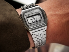 Los relojes Casio Vintage A1000A-7 (en la imagen) y A1000G-9 están a punto de lanzarse en el Reino Unido. (Fuente de la imagen: Casio)
