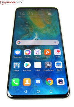 La revisión del smartphone Huawei Mate 20. Dispositivo de prueba cortesía de Huawei Alemania.