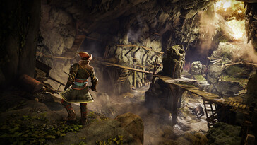 Una imagen que muestra un entorno de GreedFall.
