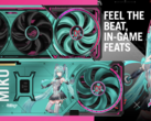 Asus RTX 5080 ROG Astral Edición Hatsune Miku: ¿Cantará la canción del quejido de la bobina? (Fuente de la imagen: Videocardz.com)