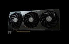 La MSI GeForce RTX 3090 Ti SUPRIM X tiene un diseño de 3,5 ranuras, modelo RTX 3090 en la imagen. (Fuente de la imagen: MSI)