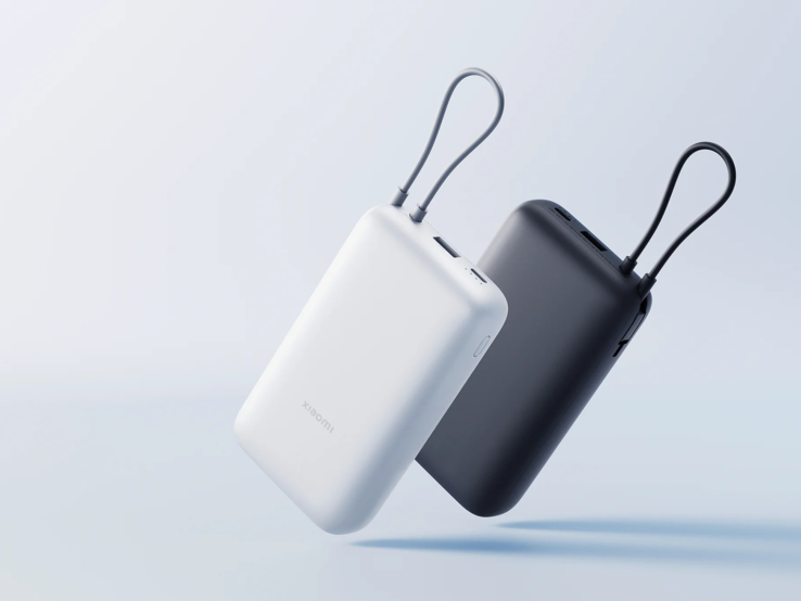 La Xiaomi Power Bank 20000 (cable integrado). (Fuente de la imagen: Xiaomi)