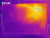 Temperaturas en la parte inferior, inactivo