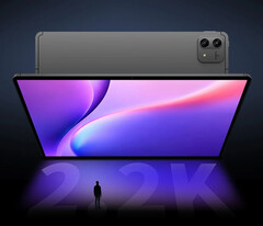 La imagen muestra la tableta Teclast T70 Pro en el color «slate».