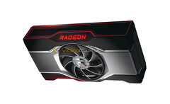 La AMD Radeon RX 6600 XT puede tener un solo ventilador y un conector de alimentación de 8 pines. (Fuente de la imagen: VideoCardz)