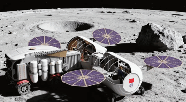 China tiene previsto construir su primera base lunar para el año 2035.