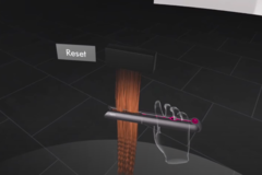 Dyson Demo VR permite probar sus herramientas de peinado y su última aspiradora. (Fuente de la imagen: Dyson)