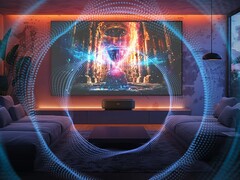 El proyector Lifestudio Grand EH-LS670 de Epson (en la imagen) presenta varias mejoras respecto a su predecesor. (Fuente de la imagen: Epson)