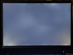 Sangrado de la retroiluminación (se muestra mejorado aquí)