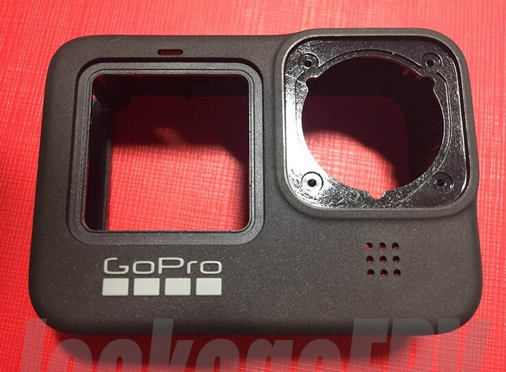 El supuesto frente del GoPro Hero 9. (Fuente de la imagen: r/gopro vía Photo Rumors)