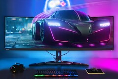 Lenovo ha presentado dos nuevos monitores de gama alta para juegos (imagen vía Lenovo)