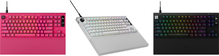 El Logitech X2 Rapid Pro está disponible en tres colores: magenta, blanco y negro.