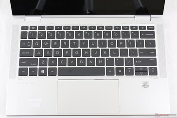 El mismo tamaño de teclas que en el EliteBook x360 1030 G4, pero algunas teclas de funciones han sido cambiadas por acciones más útiles