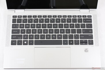 El mismo tamaño de teclas que en el EliteBook x360 1030 G4, pero algunas teclas de funciones han sido cambiadas por acciones más útiles