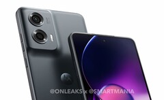 El Moto G Stylus 2024 sigue el nuevo lenguaje de diseño del Moto G de Motorola. (Fuente de la imagen: @OnLeaks &amp;amp; Smartmania)