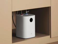 El calentador de agua Xiaomi Mijia Smart Kitchen 7L S1 puede producir hasta 42 L de agua caliente de forma continua. (Fuente de la imagen: Xiaomi Youpin)