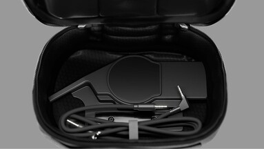ZSA Navigator Trackpad en su estuche