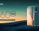 El Hisense Infinity H60 5G tiene una parte trasera de piel sintética y seis cámaras de calidad variable. (Fuente de la imagen: Hisense)