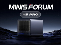 Minisforum debería poner a la venta sus NAS N5 y N5 Pro esta primavera. (Fuente de la imagen: Minisforum - editado)