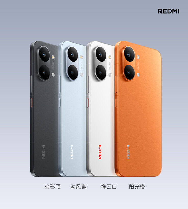 El Redmi Turbo 5 Max también está disponible en cuatro colores a elegir. (Fuente de la imagen: Xiaomi)