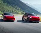 Tesla Model Y y Model 3 en color Ultra Red. (Fuente de la imagen: Tesla)
