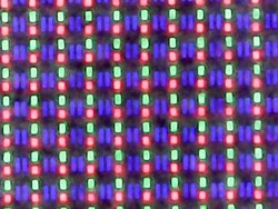 Disposición de los subpíxeles