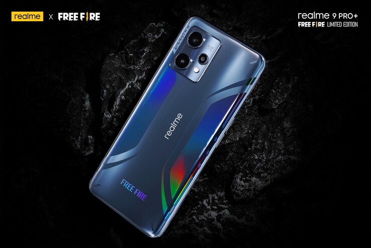 El 9 Pro+ Free Fire Limited Edition debutará pronto. (Fuente: Realme)