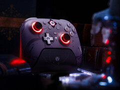 La versión Honkai: Star Rail Evernight de la Ultimate 2 viene en una única opción de color temática. (Fuente de la imagen: 8BitDo)