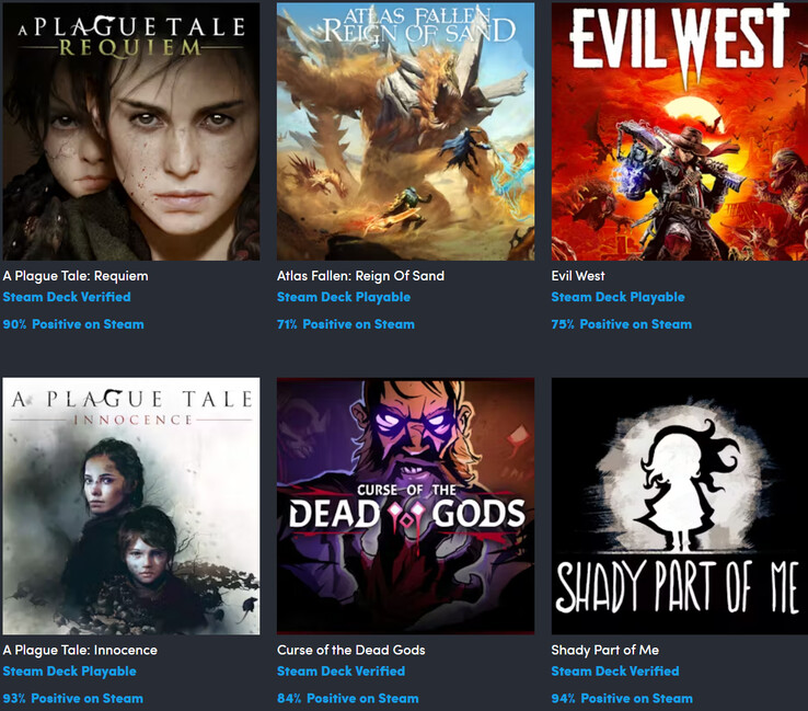 Todos los juegos incluidos en el paquete