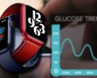 Un futuro dispositivo Apple Watch podría utilizar el monitor de azúcar en sangre de Rockley y otros numerosos rastreadores relacionados con la salud. (Fuente de la imagen: Apple (Series 6)/Rockley - editado)