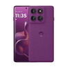 El Motorola Edge 60 Pro en la variante de color Sparkling Grape (Fuente de la imagen: Motorola)