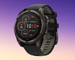 Es posible que Amazfit pronto le haga sombra al Garmin Fenix 8 Solar que se muestra aquí.