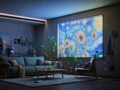 El lanzamiento de las Govee Curtain Lights Pro (en la imagen) está previsto para septiembre de 2025. (Fuente de la imagen: Govee)