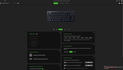 Ficha de personalización del Razer Huntsman V3 Pro TKL 8KHz Synapse 4