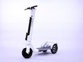 El e-scooter de tres ruedas Striemo cuenta con un mecanismo de ayuda al equilibrio para lograr la máxima estabilidad. (Fuente de la imagen: Striemo)