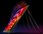 El V16H tiene un precio de lanzamiento de 79,99 dólares. En la imagen: una fotografía promocional en la que se muestra el soporte ajustable del monitor portátil.