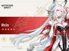 Ilustración oficial del personaje Hsin, el primer Centinela jugable de Wuthering Waves.