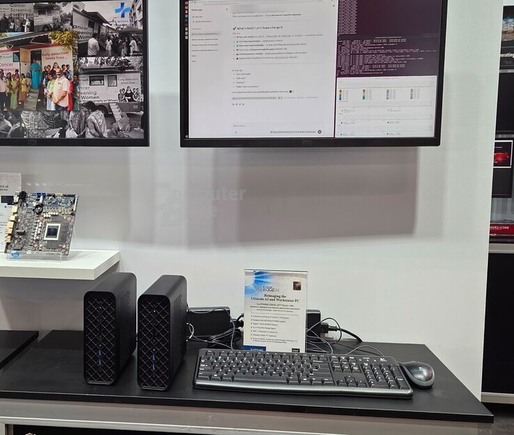 El mini PC Sapphire Edge AI Max+ 395 se lanzará probablemente a finales de este año.