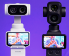 Insta360 Luna Ultra junto a la DJI Osmo Pocket 4P.