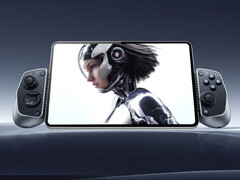 La Shadow Blade 3 es lo suficientemente ancha para soportar la nueva tableta de 9 pulgadas de RedMagic. (Fuente de la imagen: RedMagic)