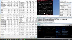 El Intel Core i9-9900K durante una prueba de esfuerzo