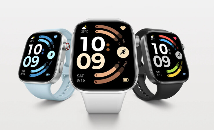 El Redmi Watch 6 estándar añade una opción Azul Glaciar a las variantes Negro Obsidiana y Gris Plata en las que está disponible el Redmi Watch 6 NFC.