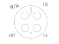 Un nuevo diagrama de la "cámara trasera del Mate 50 Pro". (Fuente: Wangzai Knows Everything vía Weibo)