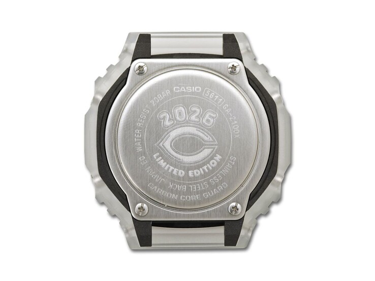 El 2026 Casio G-Shock x Hiroshima Toyo Carp GA-2100X. (Fuente de la imagen: tienda Hiroshima Toyo Carp)